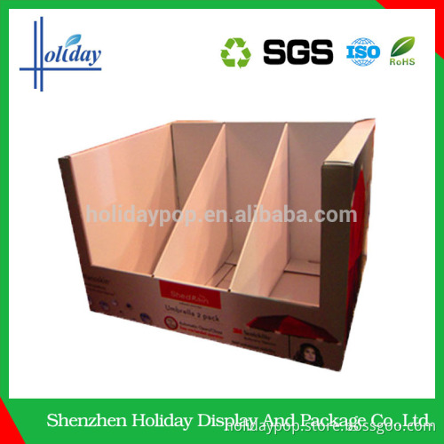 designer of paper displays cardboard counter display for book